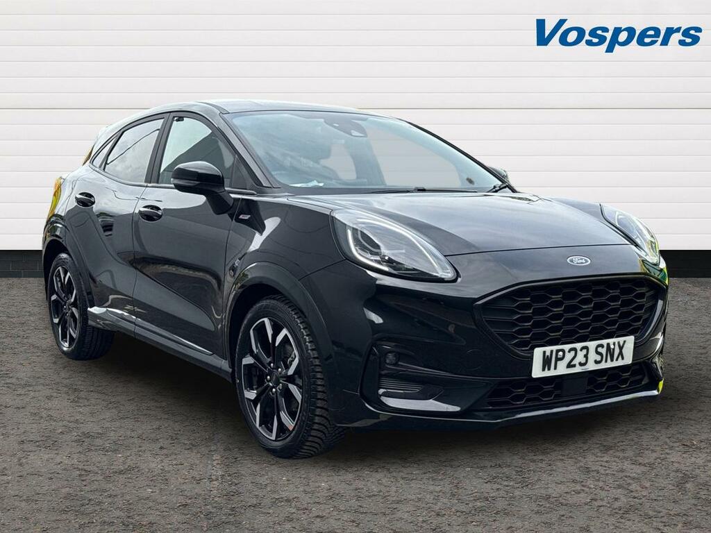 Ford Puma 1.0 Ecoboost Hybrid Mhev 155 St-line X WP23SNX Black