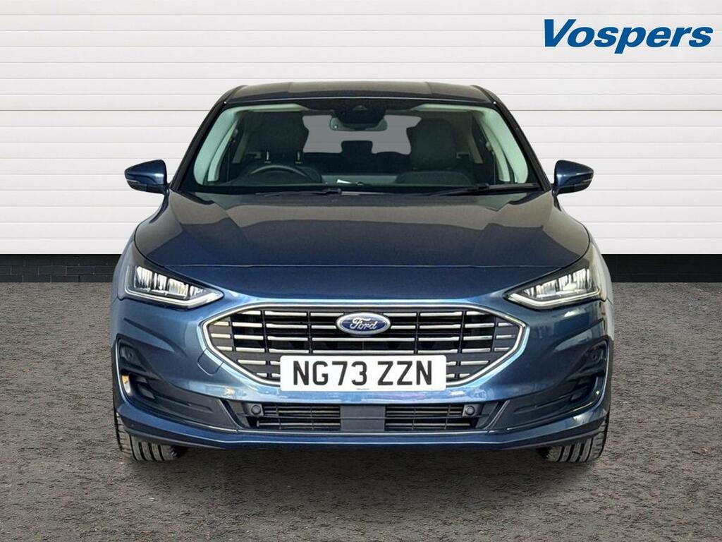 Ford Focus 1.0 Ecoboost Hybrid Mhev Titanium X NG73ZZN Blue #2