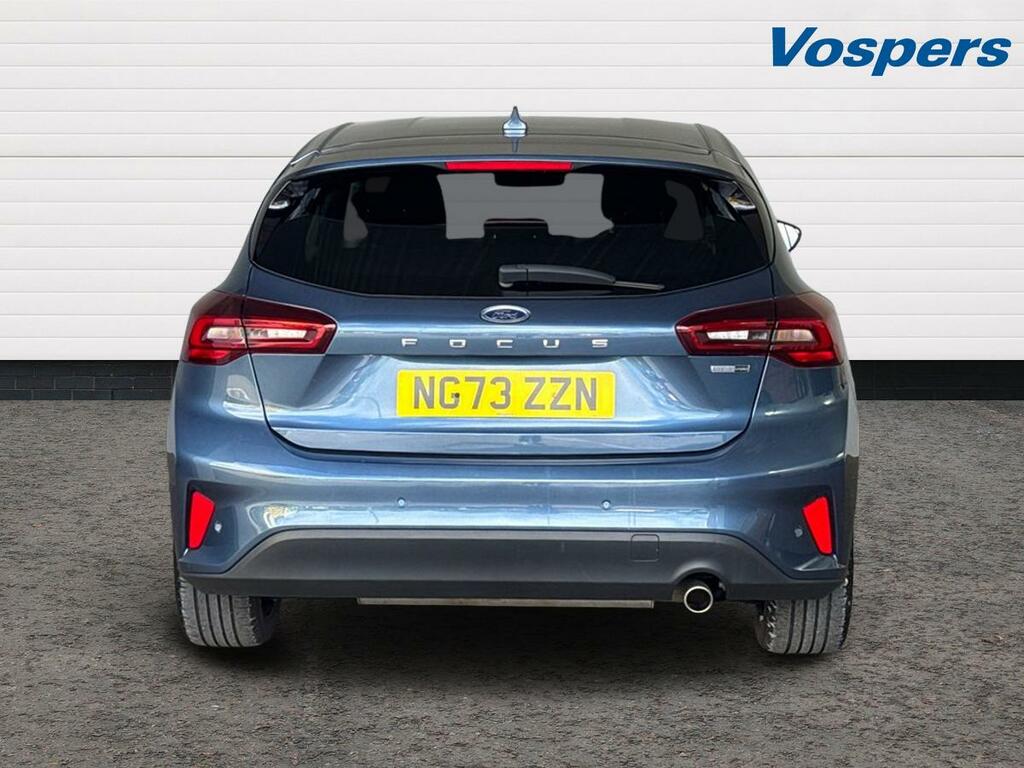 Ford Focus 1.0 Ecoboost Hybrid Mhev Titanium X NG73ZZN Blue #6