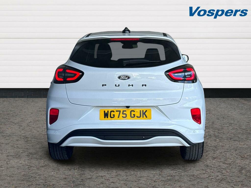 Ford Puma 1.0 Ecoboost Hybrid Mhev 155 St-line X Dct WG75GJK White #6