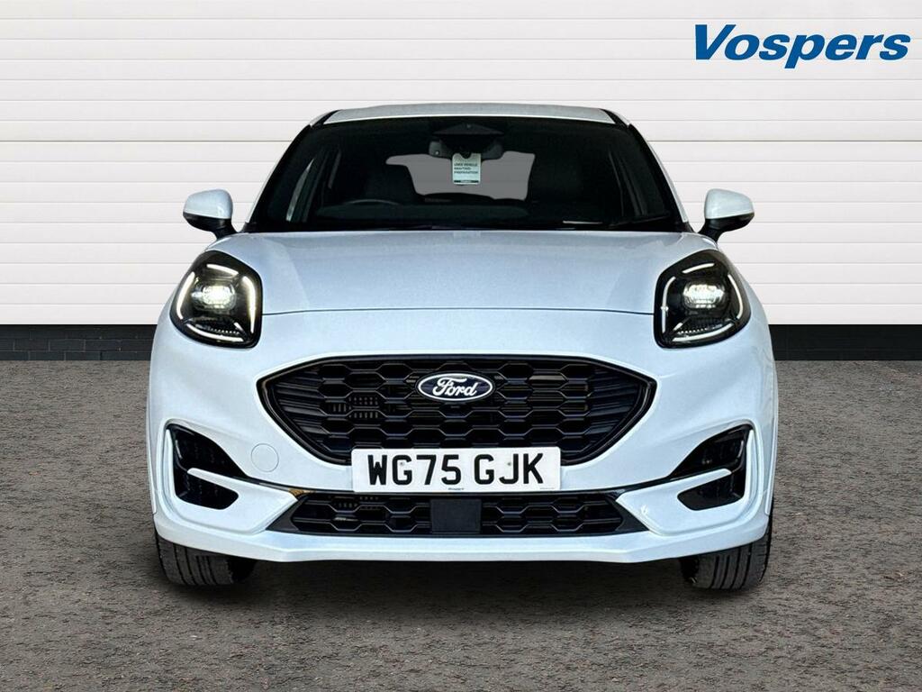 Ford Puma 1.0 Ecoboost Hybrid Mhev 155 St-line X Dct WG75GJK White #2
