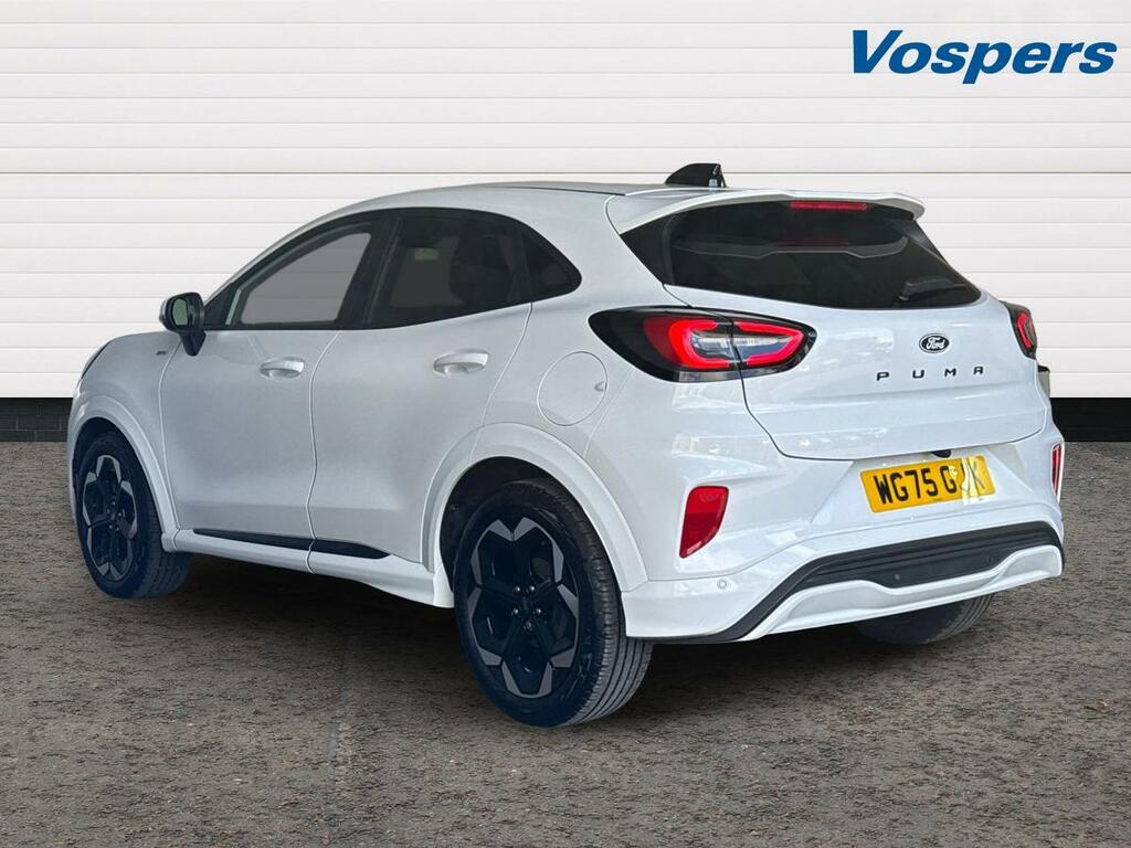Ford Puma 1.0 Ecoboost Hybrid Mhev 155 St-line X Dct WG75GJK White #5