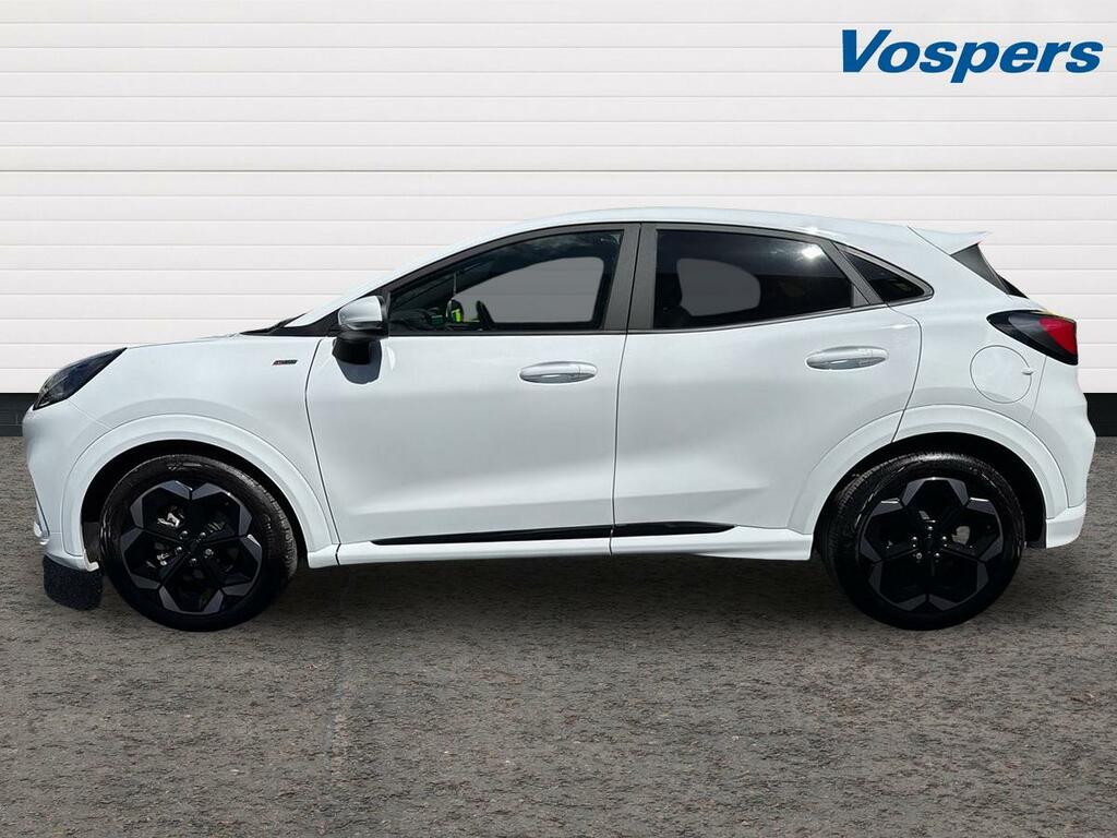 Ford Puma 1.0 Ecoboost Hybrid Mhev 155 St-line X Dct WG75GJK White #4
