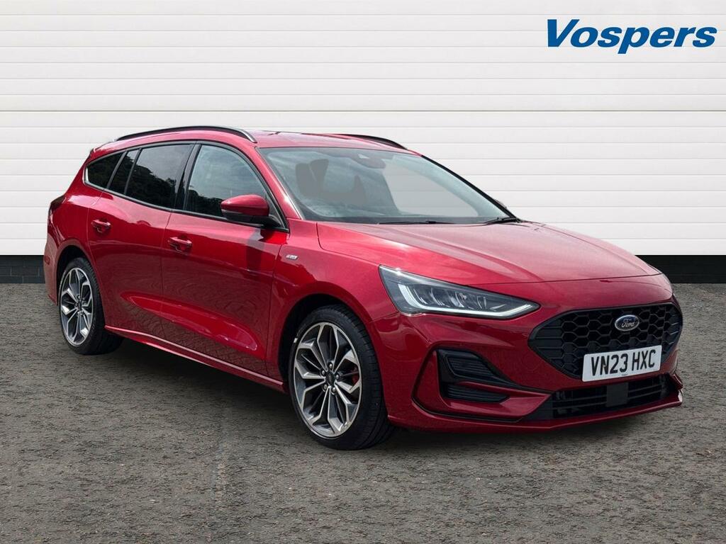 Ford Focus 1.0 Ecoboost Hybrid Mhev 155 St-line X Red