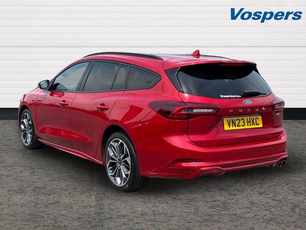 Ford Focus 1.0 Ecoboost Hybrid Mhev 155 St-line X VN23HXC Red #5
