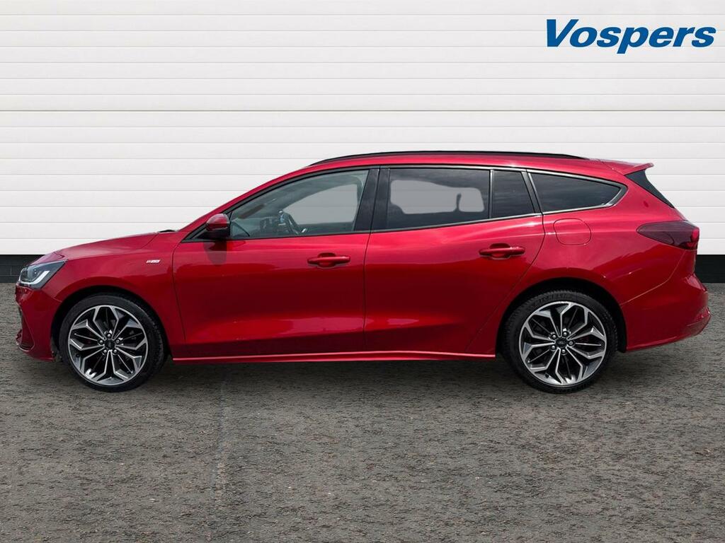 Ford Focus 1.0 Ecoboost Hybrid Mhev 155 St-line X VN23HXC Red #4