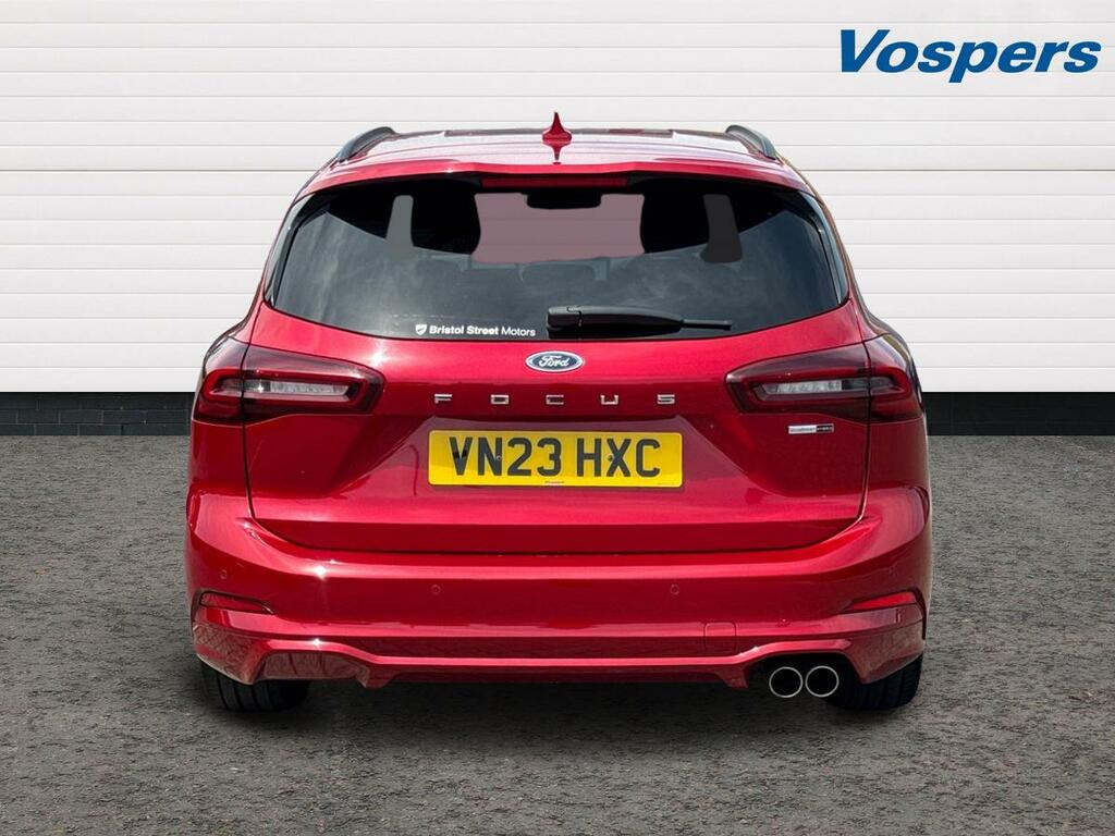 Ford Focus 1.0 Ecoboost Hybrid Mhev 155 St-line X VN23HXC Red #6