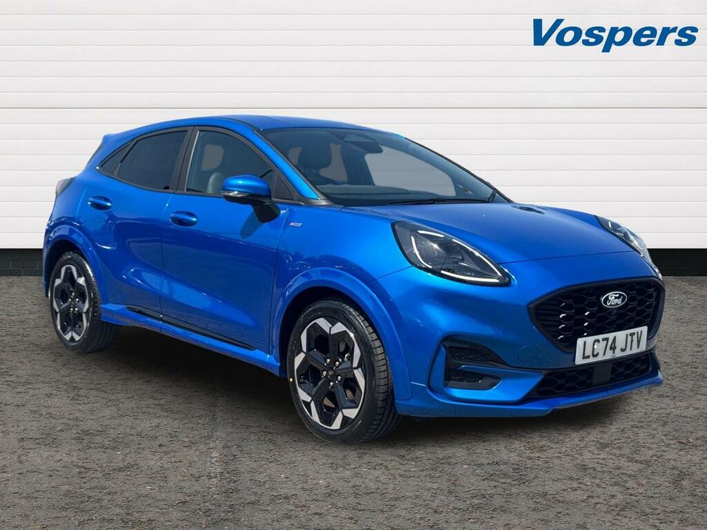 Ford Puma 1.0 Ecoboost Hybrid Mhev St-line X Dct Blue