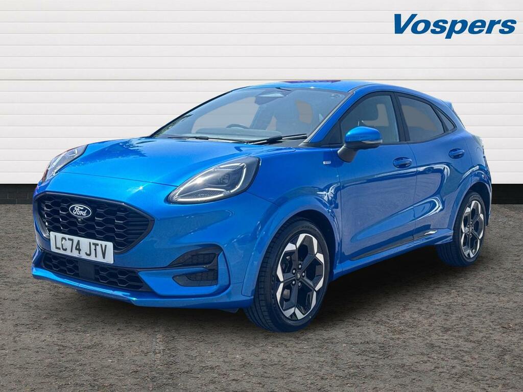 Ford Puma 1.0 Ecoboost Hybrid Mhev St-line X Dct LC74JTV Blue #3