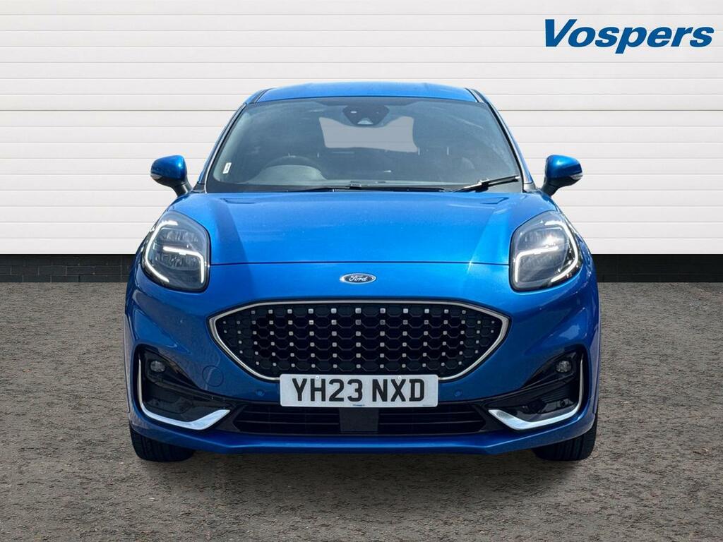 Ford Puma 1.0 Ecoboost Hybr Mhev 155 St-line Vignale Dct YH23NXD Blue #2