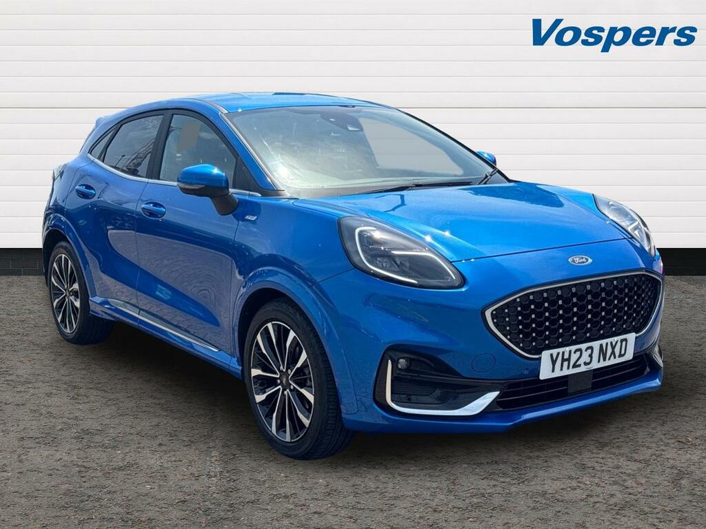 Ford Puma 1.0 Ecoboost Hybr Mhev 155 St-line Vignale Dct Blue