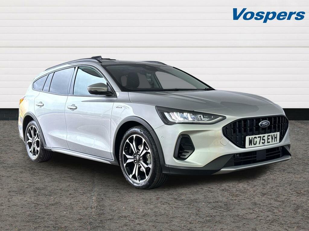 Ford Focus 1.0 Ecoboost Hybrid Mhev 155 Active X WG75EYH Silver