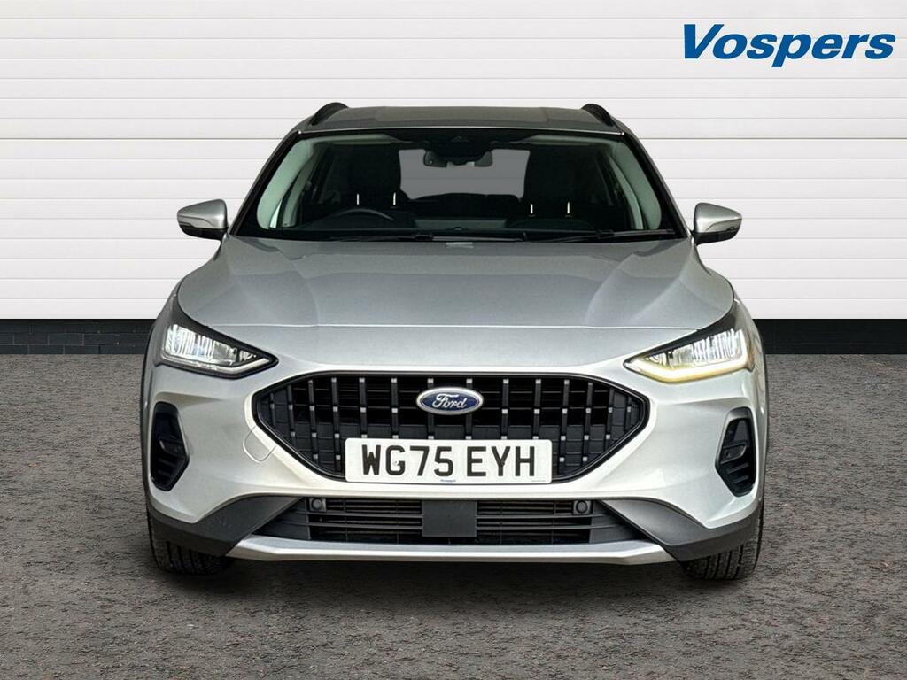 Ford Focus 1.0 Ecoboost Hybrid Mhev 155 Active X WG75EYH Silver #2