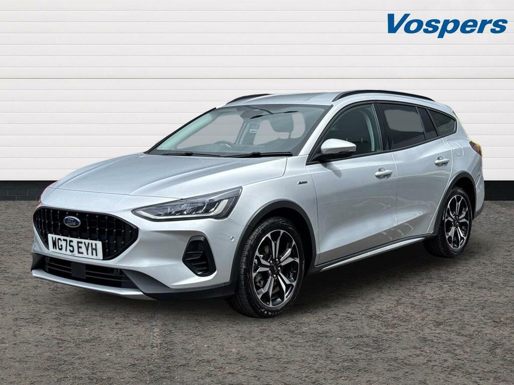 Ford Focus 1.0 Ecoboost Hybrid Mhev 155 Active X WG75EYH Silver #3