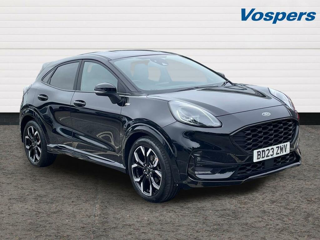 Ford Puma 1.0 Ecoboost Hybrid Mhev 155 St-line X Black