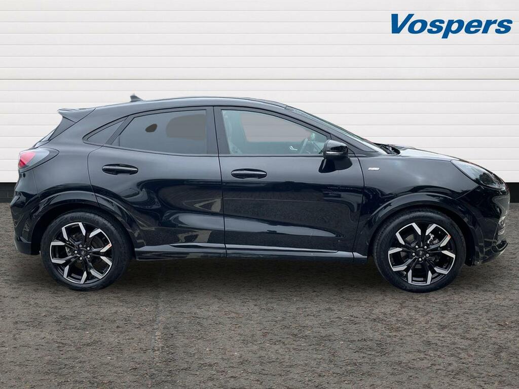 Ford Puma 1.0 Ecoboost Hybrid Mhev 155 St-line X BD23ZMV Black #4