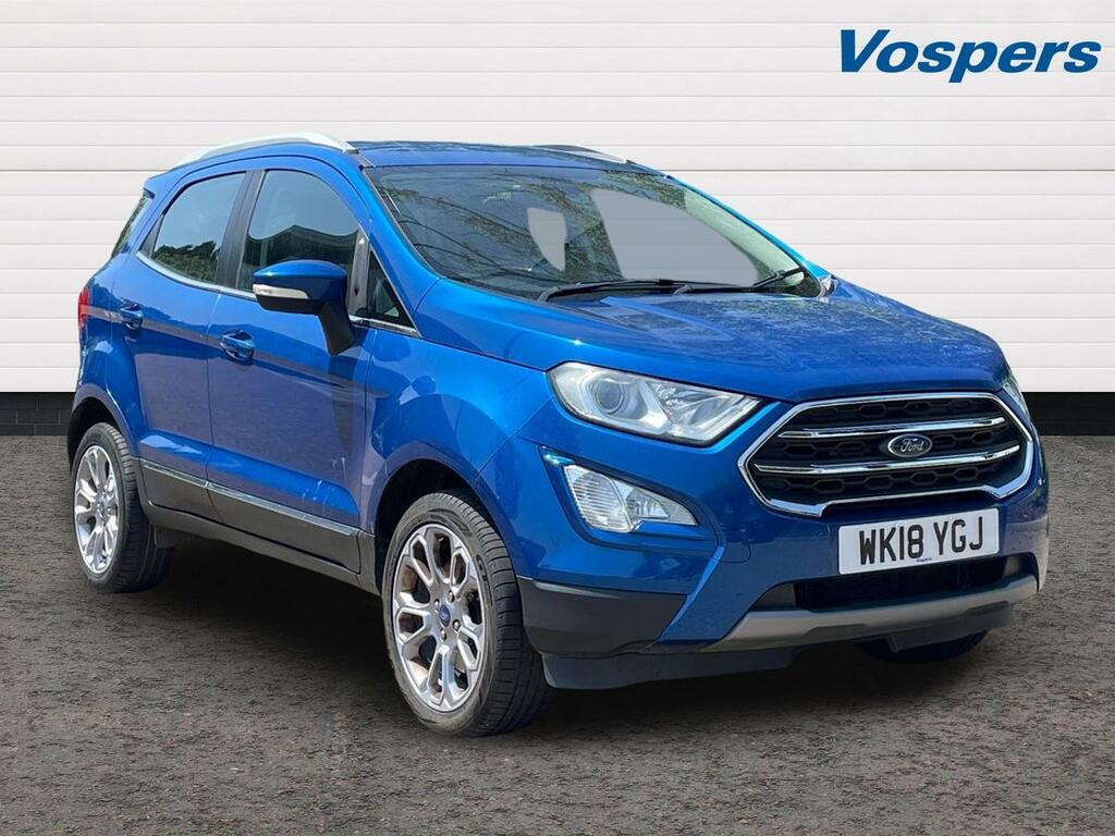 Ford Ecosport 1.0 Ecoboost 125 Titanium WK18YGJ Blue