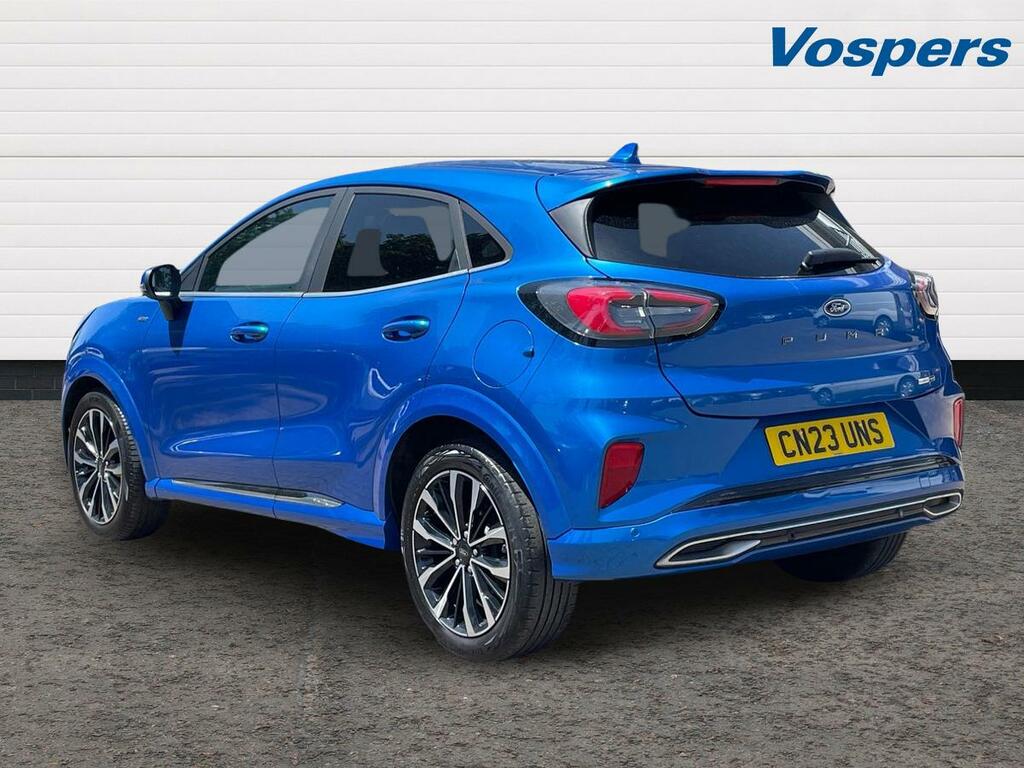 Ford Puma 1.0 Ecoboost Hybrid Mhev 155 St-line Vignale CN23UNS Blue #5