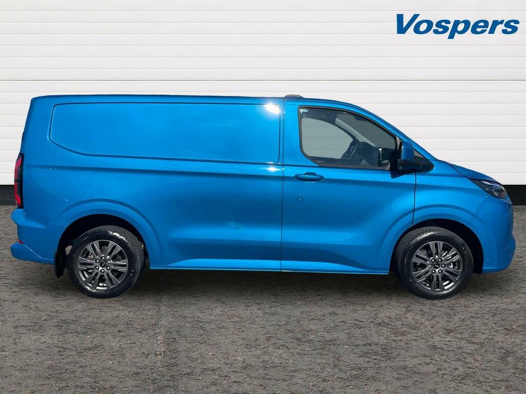 Ford Transit Custom 100Kw 65Kwh H1 Van Limited WH75JXM Blue #3