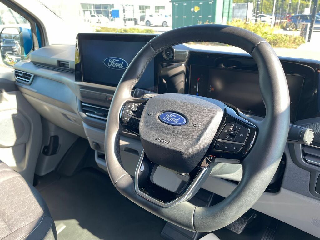 Ford Transit Custom 100Kw 65Kwh H1 Van Limited WH75JXM Blue #4