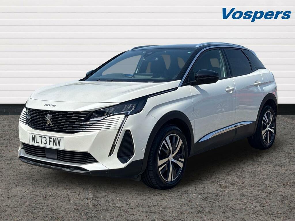 Peugeot 3008 1.2 Hybrid 136 Allure Premium E-dsc6 WL73FNV White #3