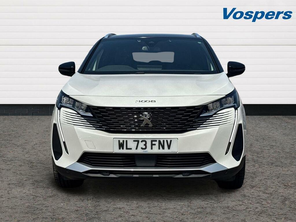 Peugeot 3008 1.2 Hybrid 136 Allure Premium E-dsc6 WL73FNV White #2