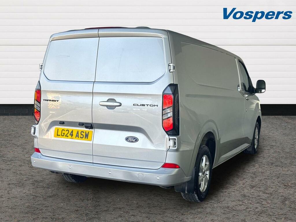Ford Transit Custom 2.0 Ecoblue 136Ps H1 Van Limited LG24ASW Silver #3