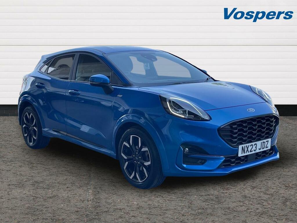 Ford Puma 1.0 Ecoboost Hybrid Mhev 155 St-line X Blue