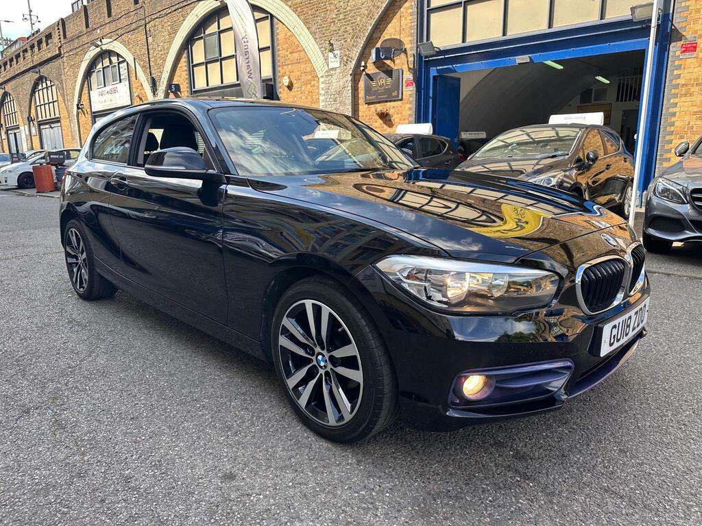 BMW 1 Series 1.5 118I Sport Euro 6 S S GU18ZDO Black #6