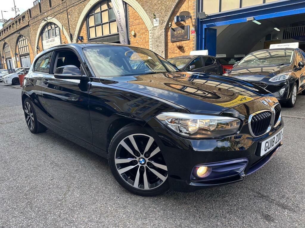 BMW 1 Series 1.5 118I Sport Euro 6 S S GU18ZDO Black #2