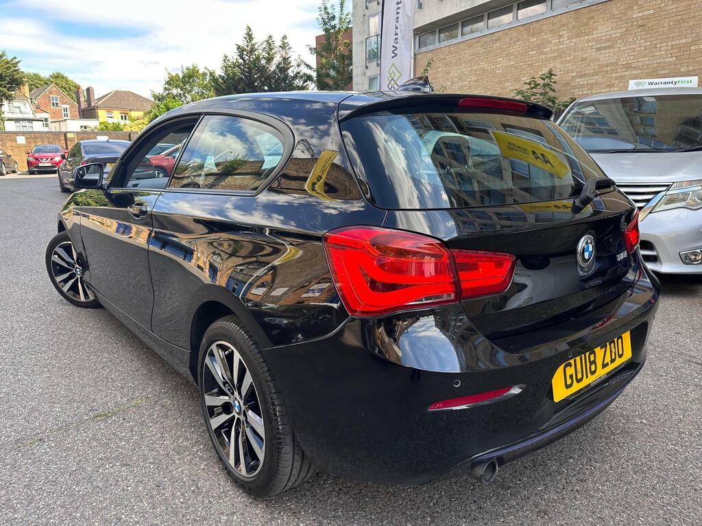 BMW 1 Series 1.5 118I Sport Euro 6 S S GU18ZDO Black #5