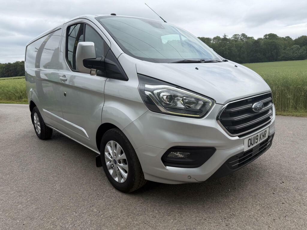 Ford Transit Custom 2.0 280 Ecoblue Limited L1 H1 Euro 6 OU19KHR Silver #2
