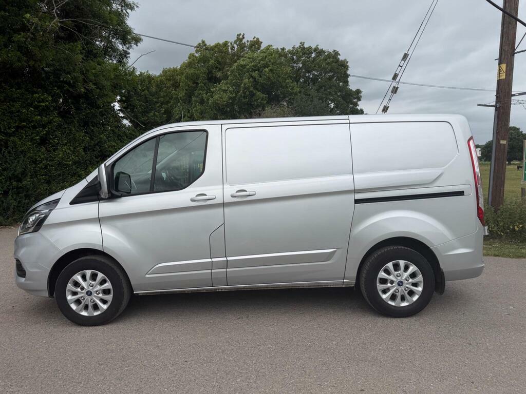 Ford Transit Custom 2.0 280 Ecoblue Limited L1 H1 Euro 6 OU19KHR Silver #3