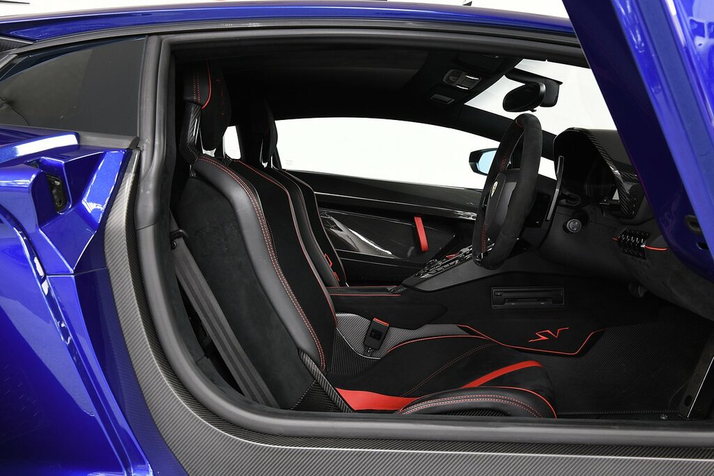 Lamborghini Aventador V12 Lp 750-4 Superveloce Blue #6