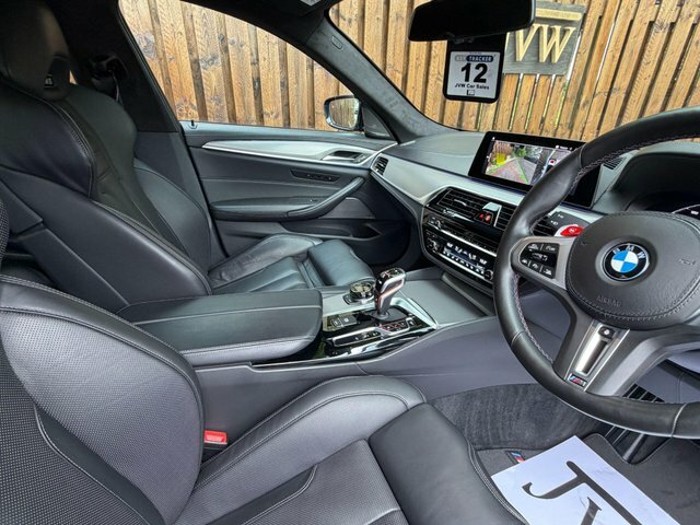 BMW M5 4.4I V8 Competition Steptronic Xdrive Black #22