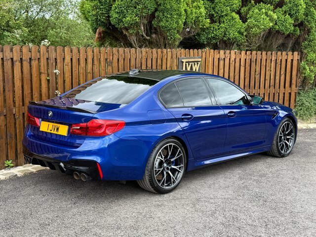 BMW M5 4.4I V8 Competition Steptronic Xdrive Black #10
