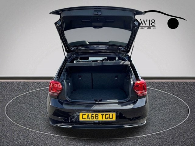 Volkswagen Polo Tsi Gpf R-line Hatchback CA68TGU Black #5