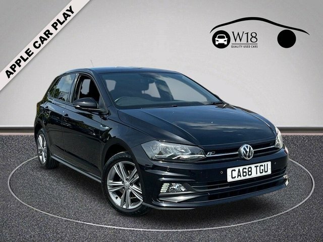 Volkswagen Polo Tsi Gpf R-line Hatchback CA68TGU Black