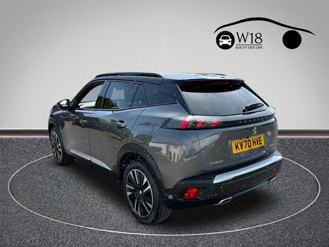 Peugeot 2008 Puretech Gt Line Suv KV70HVE Grey #6