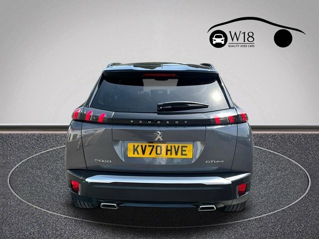 Peugeot 2008 Puretech Gt Line Suv KV70HVE Grey #4