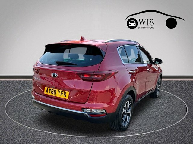 Kia Sportage Gdi 2 Suv AY68YFK Red #3