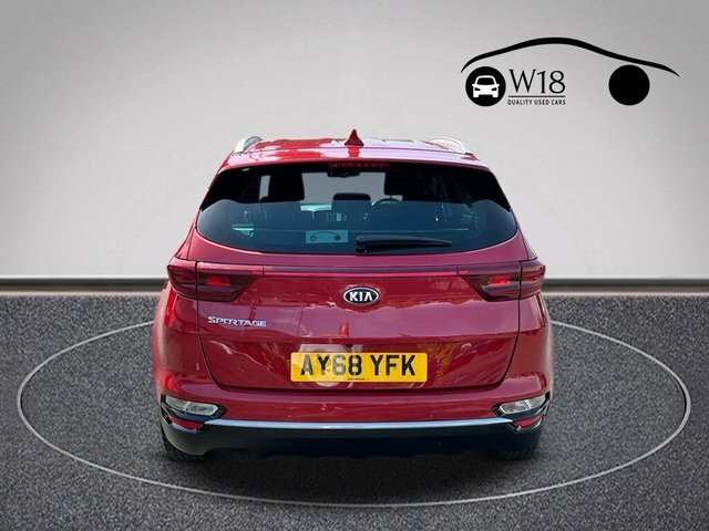 Kia Sportage Gdi 2 Suv AY68YFK Red #4