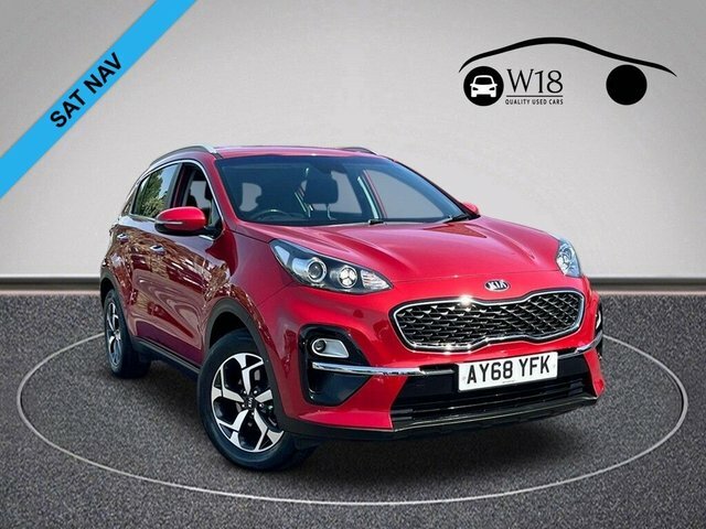 Kia Sportage Gdi 2 Suv AY68YFK Red