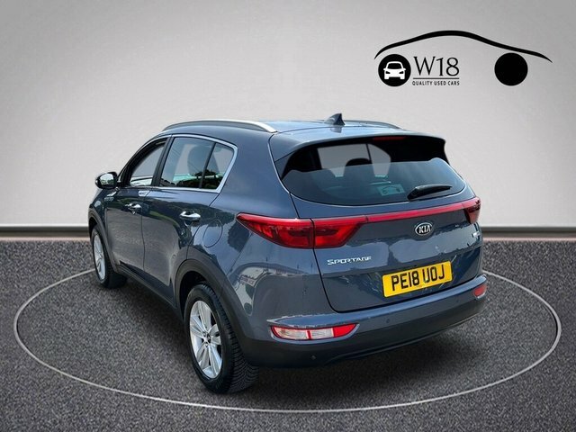 Kia Sportage Crdi 2 Suv PE18UOJ Blue #6