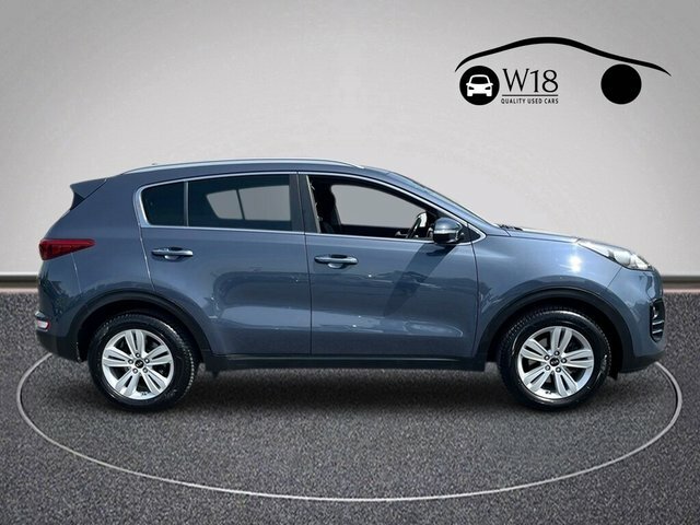 Kia Sportage Crdi 2 Suv PE18UOJ Blue #2