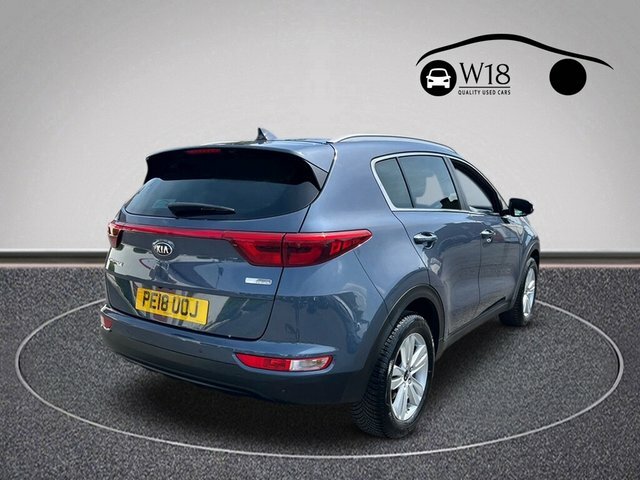 Kia Sportage Crdi 2 Suv PE18UOJ Blue #3