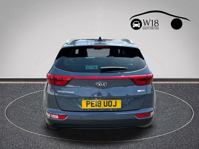 Kia Sportage Crdi 2 Suv PE18UOJ Blue #4