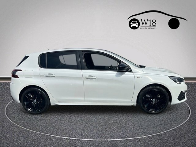 Peugeot 308 Bluehdi Gt Line Hatchback WJ19ZSD White #2