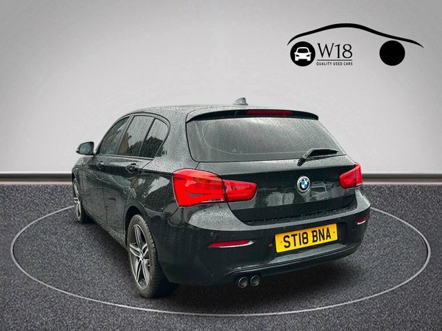 BMW 1 Series 120D Sport Hatchback ST18BNA Black #6