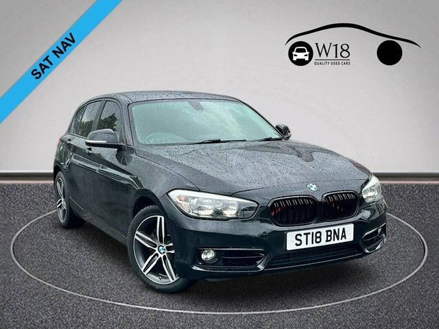 BMW 1 Series 120D Sport Hatchback Black